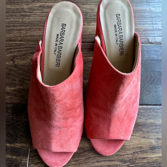 Ladies suede wedge shoes - Picture 2 of 4